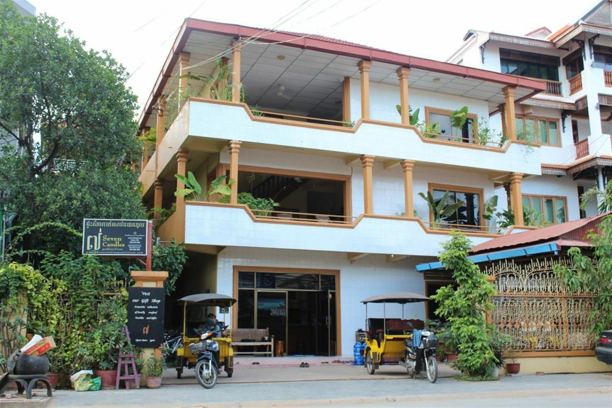 Seven Candles Guesthouse Siem Reap Ngoại thất bức ảnh